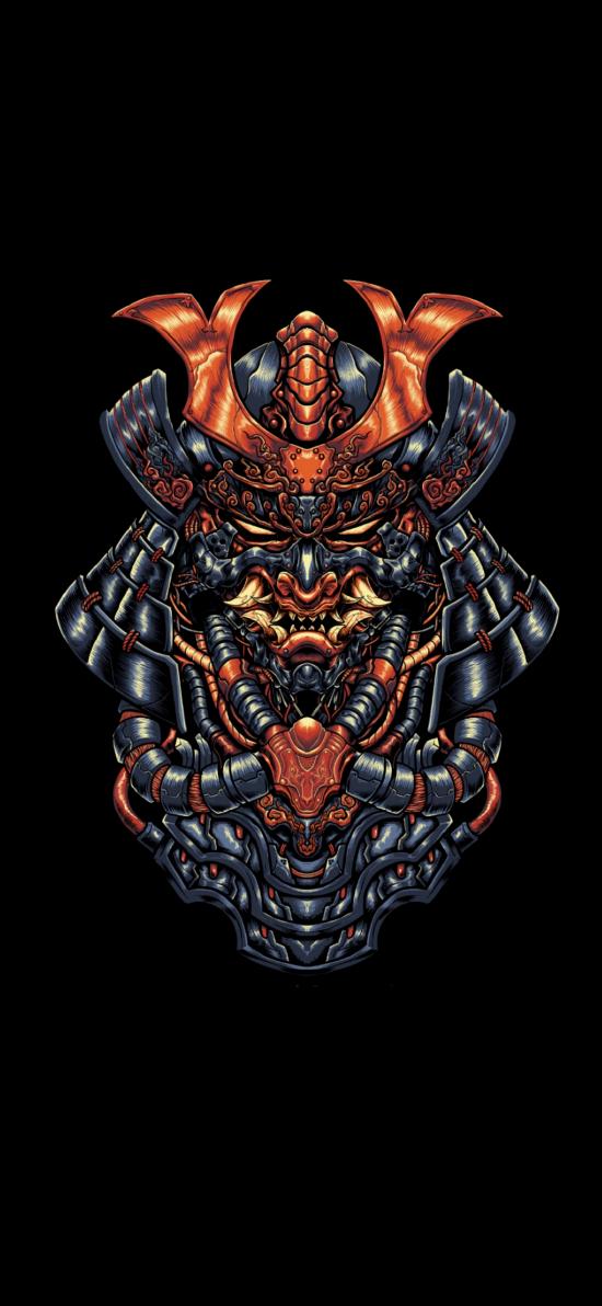  عکس سه بعدی ترسناک آبی قرمز