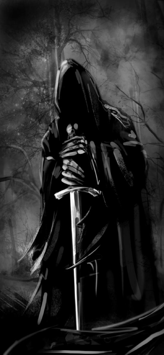  عکس سه بعدی ترسناک آبی قرمز