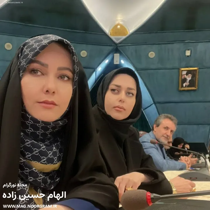ساناز جعفری و الهام حسین زاده