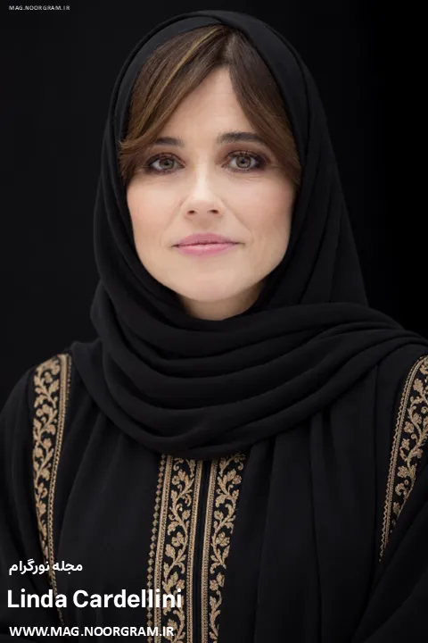 عکس با حجاب لیندا کاردلینی